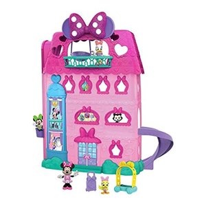 lot 1465 image: Disney Junior Minnie Mouse Bow Tel Hotel, Pink, 21 x 15