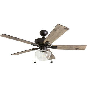 lot 1500 image: Prominence Home 52 Abner IndoorOutdoor Bronze Ceiling Fan - Retail $140.99