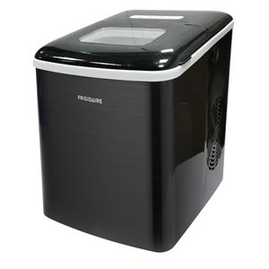 lot 2237 image: Frigidaire 26lb. Countertop Portable Ice Maker - (EFIC121-SSBLACK) Stainless Steel