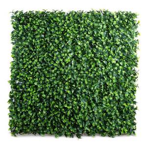 lot 2263 image: NATURAE DECOR Gardenia 20 in. X 20 in. Artificial Foliage Hedges Panel 4 Pieces
