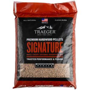 lot 2362 image: Traeger Grills - Premium Hardwood Pellets - Signature - Brown