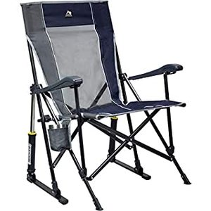 lot 2401 image: GCI Outdoor Roadtrip Rocker Collapsible Rocking Chair & Outdoor Camping Chair (B07N6ZL6J3)