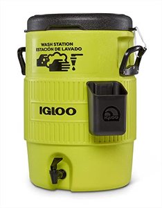lot 2257 image: Igloo 5 Gallon Hand Wash Station, Green