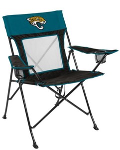 lot 2375 image: NFL Gamechanger Jacksonville Jaguar Chair