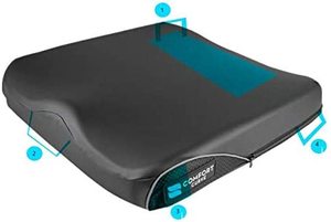 lot 2388 image: Confort Plus 18 x 16 curved Cushion