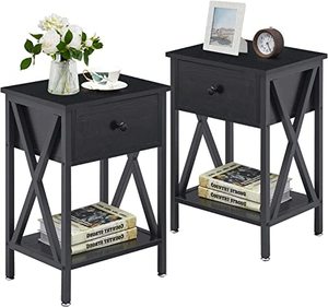 lot 2391 image: Two Bedside Tables
