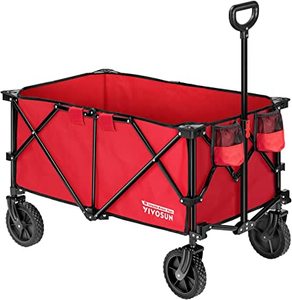 lot 2422 image: Heavy Duty Utility Wagon Red (stock photo approximate)
