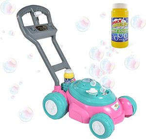 lot 2355 image: Bubble N Go Lawn Mower