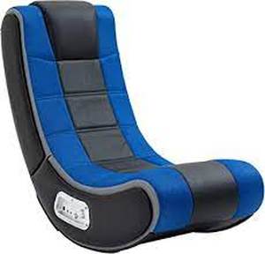 lot 2217 image: XRocker Floor Gaming Chair, Blue
