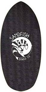 lot 77002 image: Sandfish Board Co. White Foam Traction Skimboard Cruiser