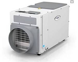 lot 77006 image: Aprilaire E80 Pro 80 Pint Dehumidifier for Crawl Spaces, Basements, Whole Homes, Commercial up to 4,400 sq. ft.