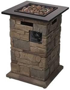 lot 77007 image: Bond Manufacturing 51228 Morgan Hill Fire Column, Stone-Look