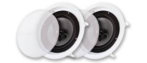lot 77049 image: CS-IC83 FLUSH MOUNT IN CEILING SPEAKERS WITH 8 WOOFERS 2 PAIR