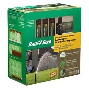 lot 77050 image: Rain Bird 32ETI Underground Irrigation Automatic Sprinkler System Kit