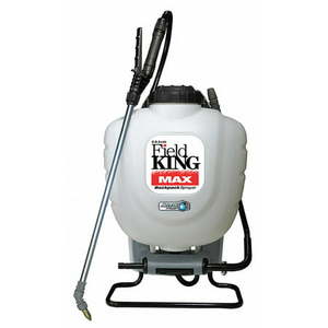lot 77061 image: Field King Max Backpack Sprayer 4 gal. Poly 150 psi 190348