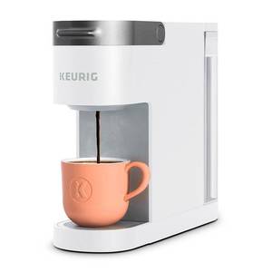 lot 77086 image: Keurig - K-Slim Single-Serve K-Cup Pod Coffee Maker - White