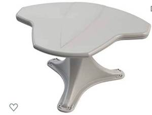 lot 77087 image: KING OA8500 Jack HDTV Directional Over-the-Air Antenna with Mount and Signal Finder - White
