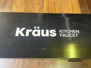 lot 3688 image: Appears new Kraus kitchen faucet