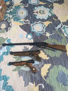 lot 3715 image: 3 pellet BB guns