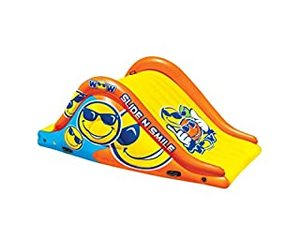 lot 8 image: WOW World of Watersports 19-2210 Slide N Smile Floating 2 Lane Waterslide, 9 Feet Long (B07PNCHNDJ)