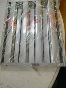 lot 26 image: New Star Foodservice Stainless Steel Hood Filter, 16 X 20 Filters Range