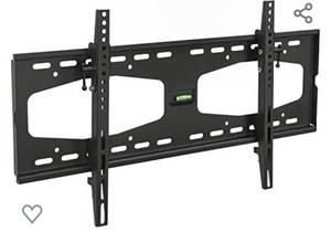 lot 44 image: Mount-It Slim Tilting TV Wall Mount Bracket for 32-55 Inch Samsung, Sony, Vizio, LG, Sharp TVs with Low Profile Design up to VESA 600x400mm, Black