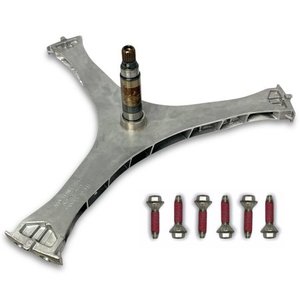 lot 49 image: DC97-17004B  DC60-00100A Washer Flange Shaft Assembly Compatible with Samsung Washing Machine Washer Spider Spinner Shaft Replaces DC97-17004A DC97-17004E
