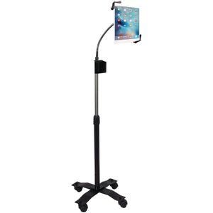 lot 52 image: CTA Digital - Compact Gooseneck Floor Stand for iPadTablet