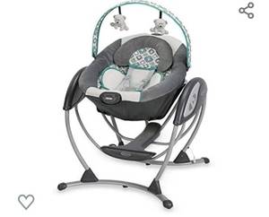 lot 57 image: Graco Glider LX Baby Swing