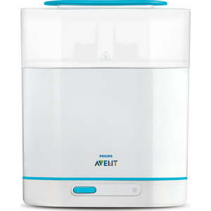 lot 61 image: Philips Avent 3-in-1 Electric Steam Sterilizer, SCF28405
