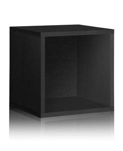 lot 62 image: Way Basics Eco Stackable Large Storage Cube and Cubby Organizer