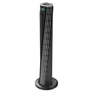 lot 163 image: Vornado 37 173 Whole Room Air Circulator Tower Fan Black