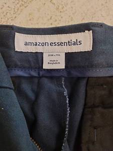 lot 167 image: Amazon essentials blue pants, size 31w�29L