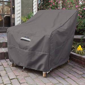 lot 177 image: Classic Accessories Ravenna Water-Resistant 25.5 Inch Patio Chair Cover, pack of 4