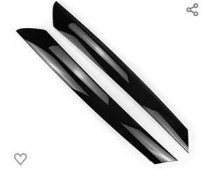 lot 211 image: USTAR Windshield Pillar Trim Panel Molding Compatible with Kia Soul 2010 2011 2012 2013 Replaces 861802K500 861702K500 (A-Pillar Pack, Gloss Black)