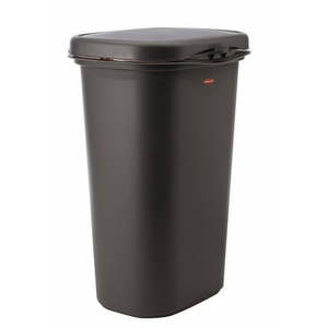 lot 262 image: Rubbermaid, Spring Top Wastebasket with Liner Lock, 13 gal, Cashmere
