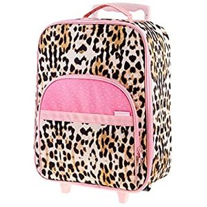 lot 276 image: Stephen Joseph Girls Luggage, Leopard (B08WR61H8X), pack of 2