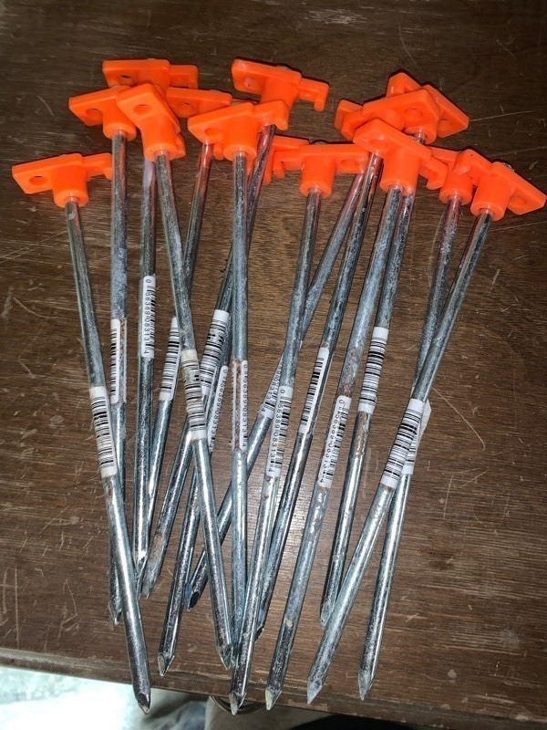 lot 199 image: 15- 10 Ground Stakes