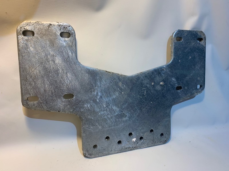 lot 169 image: New Solid Steel Boat Transom
