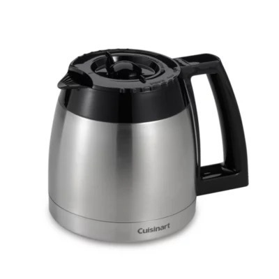 lot 176 image: Cuisinart Brushed Stainless Series 12-Cup Thermal Replacement Carafe