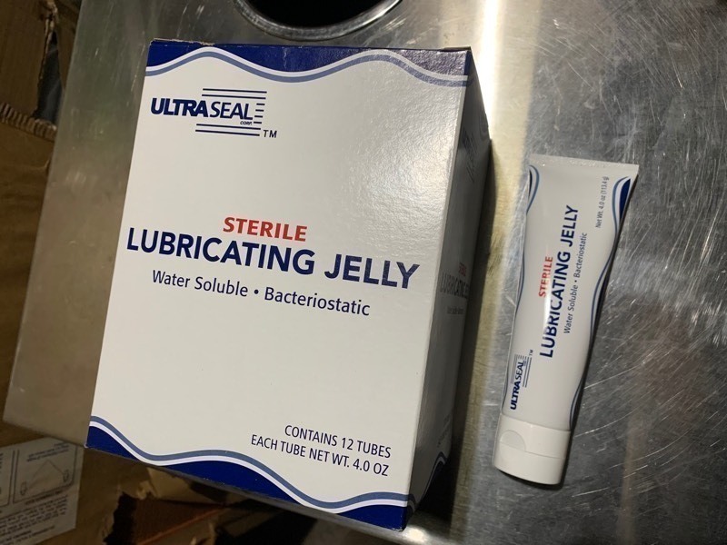 lot 202 image: New Box of 12 Ultra Seal Sterile Lubricating Jelly