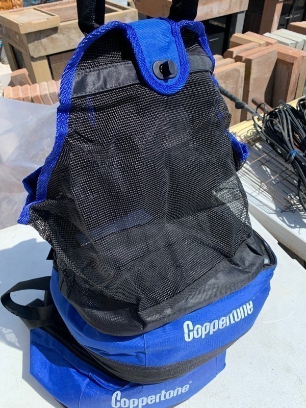 lot 264 image: 2 New Coppertone Pool Beach Backpack w Built in Cooler