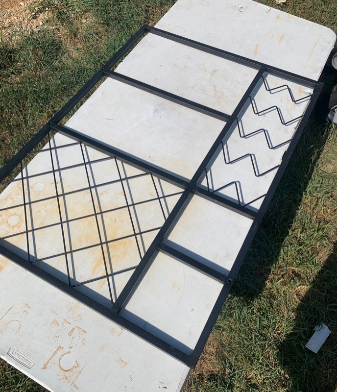 lot 61 image: 1 New 3x4 Detailed Metal Panel