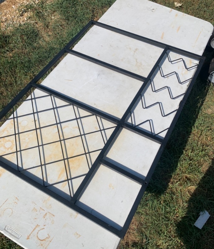 lot 62 image: 1 New 3x4 Detailed Metal Panel