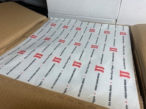 lot 17 image: 1 New Box of 3,000 15x16 Sandwich Wrappers