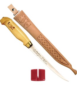 lot 30 image: New Rapala 6 Fish N Fillet Knife w Sheath