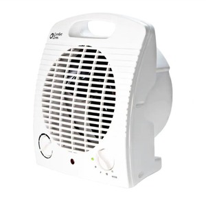 lot 52 image: New Comfort Zone Energy Saving Compact Dual Fan and Heater