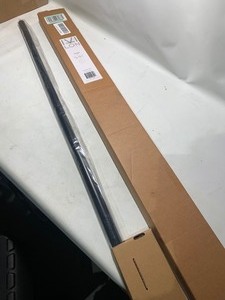 lot 69 image: New Ivilon Drapery Rod Set Black Finish 1x48-86