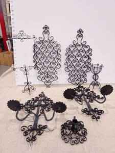 lot 1188 image: Wrought iron decor