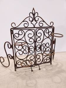 lot 1192 image: Wrought iron votive display